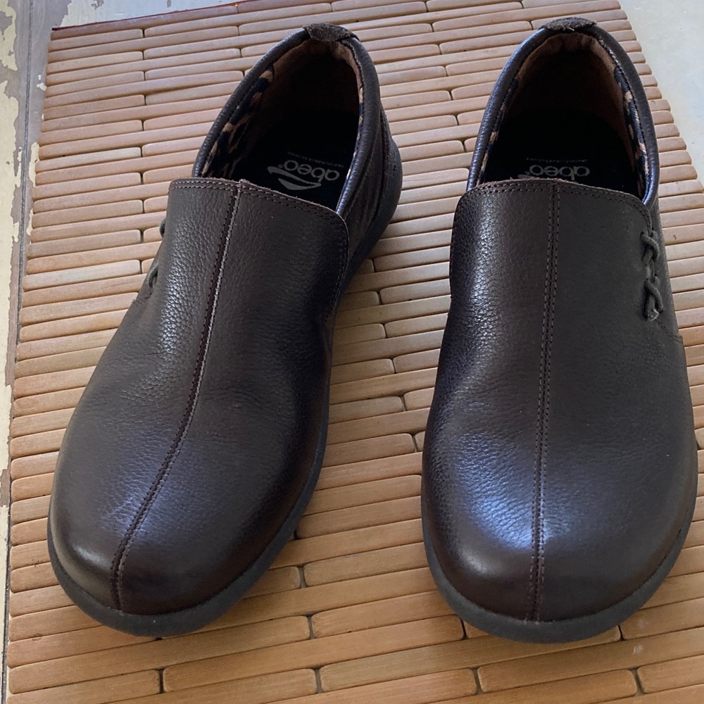 Abeo Dark Brown Leather Loafers